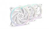 Sirius Pure ASP120 ARGB 120mm Chassis Fan - White (Triple Pack)