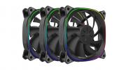 Sirius Extreme ASE120 ARGB 120mm Chassis Fan - Black (Triple Pack)