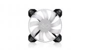 Saturn ASN120 ARGB 120mm Chassis Fan - Black & White (Single Pack)