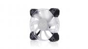 Saturn ASN120 ARGB 120mm Chassis Fan - Black & White (Single Pack)