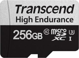 350V High Endurance 256GB MicroSDXC U1 Memory Card 