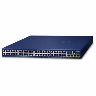 GS-4210-48T4 24-Port Layer 2 Managed Gigabit Ethernet Switch with 4 x SFP Ports 