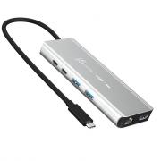 JCD403 USB 4 Type-C 8K 6-In-1  Multi-Port Hub