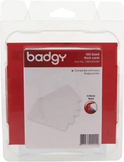 Badgy 30 Mil Thick PVC Cards - Pack of 100 