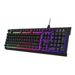 KM350 RGB 7 backlit colors LED USB Mechanical Gaming Keyboard 