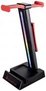 Vinson N1 Dual Balance Gaming RGB Headset Stand - Black
