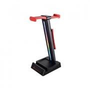 Vinson N2 Dual Balance Gaming RGB Multi-Function Headset Stand - Black