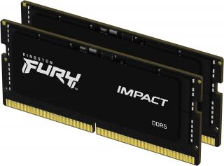Fury Impact 2 x 16GB 5600MHz DDR5 Notebook Memory Kit (KF556S40IBK2-32) 