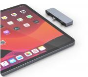 HyperDrive 4-in-1 USB-C Hub for iPad - Grey