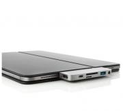 HyperDrive HD319B 6-in-1 USB-C Hub for iPad - Silver