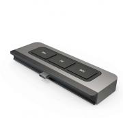 HyperDrive HD449 6-in-1 USB-C Media Hub - Grey