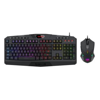 S101 2-in-1 Keyboard and Mouse Gaming Combo - Black 