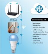 CC-L1003 Smart WiFi Bulb 10W LED RGB(pin)