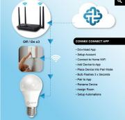 CC-L1001 Smart WiFi Bulb 9W LED Warm White