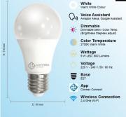 CC-L1001 Smart WiFi Bulb 9W LED Warm White