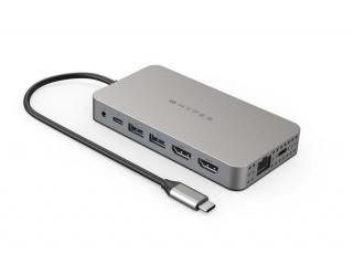 HyperDrive Dual 4K HDMI 10-in-1 USB-C Hub For M1/M2 MacBooks (HDM1H-GL) 