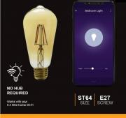 CC-L2001 Smart Vintage WiFi 5W Bulb LED Amber/Warm White