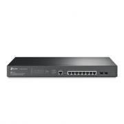 JetStream TL-SG3210XHP-M2 8-Port 2.5GBASE-T and 2-Port 10GE SFP+ L2+ Managed Switch with 8-Port PoE+