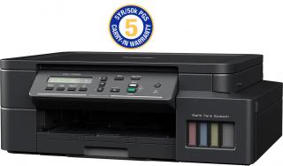 DCP-T520W A4 Inkjet 3-in-1 Ink Tank Printer - Black (Print, Copy, Scan) 