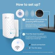 RE190 AC750 Wi-Fi Range Extender