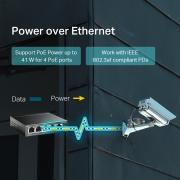 SF1005LP 5-Port Ethernet Switch with 4-Port PoE