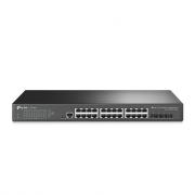 JetStream TL-SG3428X 24-Port Gigabit L2+ Rack Mountable Managed Switch with 4 x 10GE SFP+ Slots