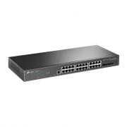 JetStream TL-SG3428X 24-Port Gigabit L2+ Rack Mountable Managed Switch with 4 x 10GE SFP+ Slots