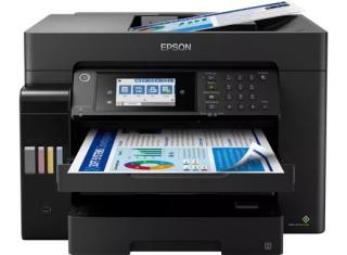 EcoTank L15160 A3+ Inkjet All-In-One Printer (Print, Copy, Scan, and Fax) 