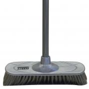 Janitorial Soft Broom (300mm)-Grey