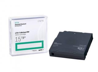 LTO-7 Ultrium 15TB Read/Write Data Cartridge (C7977A) 