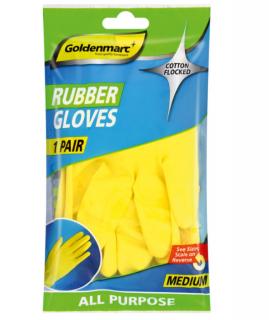 Rubber Gloves- Medium 
