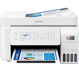 EcoTank L5296 A4 Inkjet All-In-One Printer (Print, Copy, Scan & Fax) 