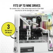 iCUE 7000X RGB Tempered Glass Full Tower Chassis - White