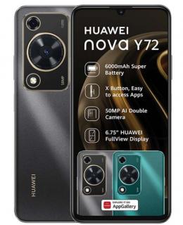 Nova Y72 8GB RAM 128GB Dual Sim-Black 