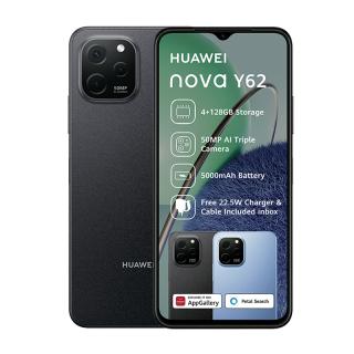 Nova Y62 4GB RAM 128GB Dual Sim-Midnight Black 