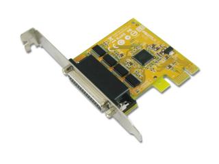 SER6456H 4-port RS-232 High Speed PCI Express Card + Low-profile dual bracket 