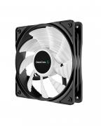 RF series RF120R 120mm Red LED Chassis Fan - Black