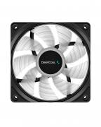 RF series RF120W 120mm White LED Chassis Fan - Black