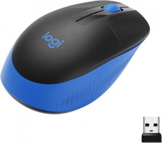 M190 Full-Size Wireless Mouse-Blue 