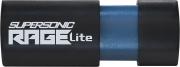 Supersonic Series Rage Lite 128GB USB 3.2 Flash Drive - Black