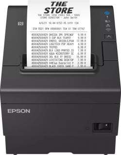 TM-T88VII High-speed Thermal Receipt Printer - PS Black EU 