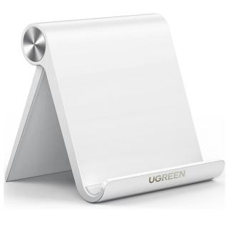 30485 Multi-Angle Adjustable Portable Tablet Stand - White 