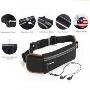 20818 Outdoor Running Waist Bag - Black