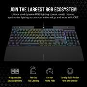 K70 Pro RGB Black Optical-Mechanical Gaming Keyboard with PBT Double Shot Pro Keycaps - OPX Switch