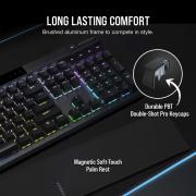 K70 Pro RGB Black Optical-Mechanical Gaming Keyboard with PBT Double Shot Pro Keycaps - OPX Switch