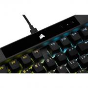 K70 Pro RGB Black Optical-Mechanical Gaming Keyboard with PBT Double Shot Pro Keycaps - OPX Switch