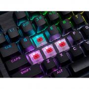 K70 Pro RGB Black Mechanical Gaming Keyboard with PBT Double Shot Pro Keycaps - Cherry MX Red