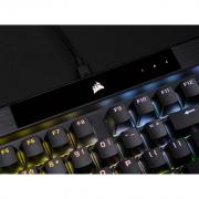 K70 Pro RGB Black Mechanical Gaming Keyboard with PBT Double Shot Pro Keycaps - Cherry MX Brown