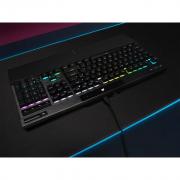 K70 Pro RGB Black Mechanical Gaming Keyboard with PBT Double Shot Pro Keycaps - Cherry MX Speed