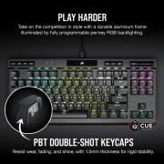 K70 RGB TKL Champion Series Optical-Mechanical Gaming Keyboard with PBT Double Shot Pro Keycaps - OPX Switch